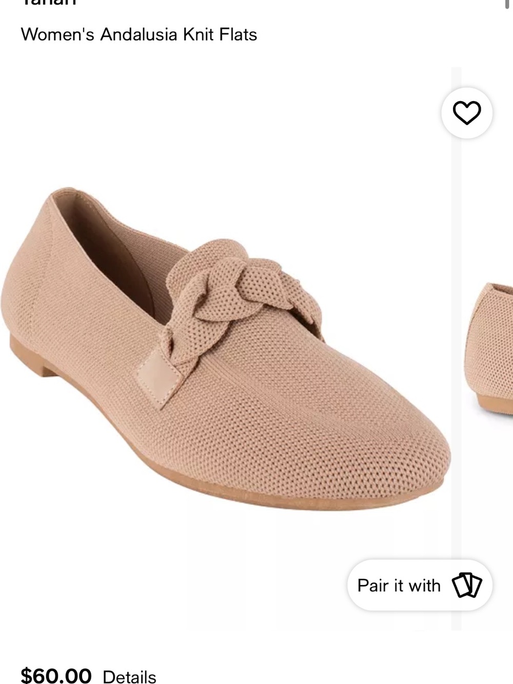 Tahari Women's Andalusia Knit Flats